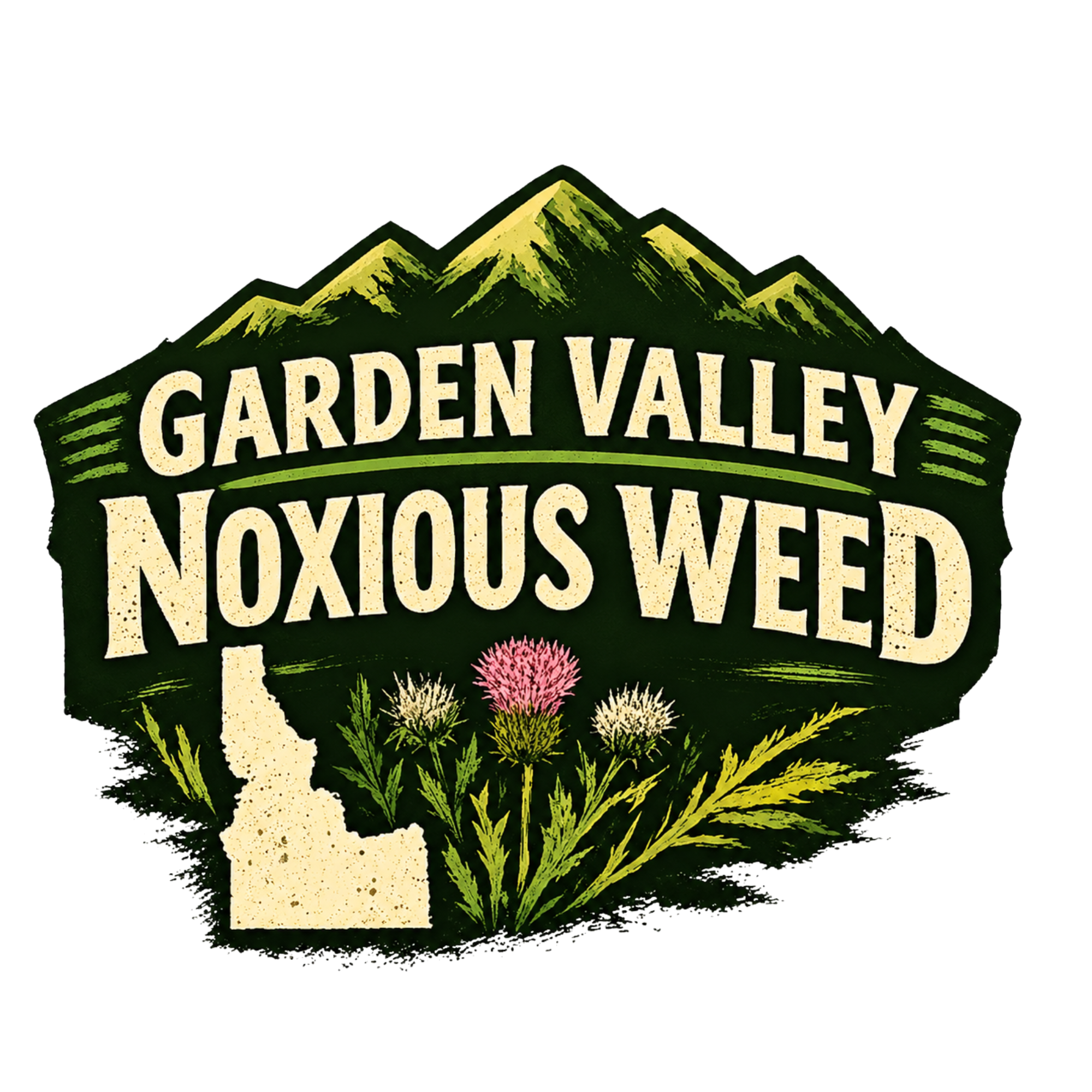 Garden Valley Noxious Weed logo